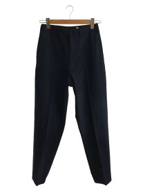 【中古】yohji yamamoto POUR HOMME◆ボトム/S/ポリエステル/BLU【メンズウェア】