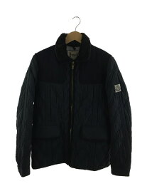 【中古】MONCLER GAMME BLEU◆ブルゾン/1/コットン/ネイビー/41344-10-78294/ダウンブルゾン/ラムファー【メンズウェア】