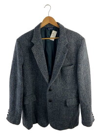 【中古】HARRIS TWEED◆テーラードジャケット/--/ウール/NVY【メンズウェア】