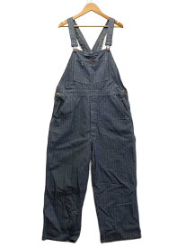 【中古】UNIVERSAL OVERALL◆オーバーオール/--/コットン/IDG/無地【メンズウェア】