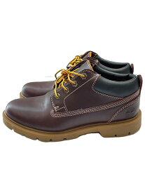 【中古】Timberland◆BASIC OX WP BUR/シューズ/25cm/BRD/レザー/A442R【シューズ】