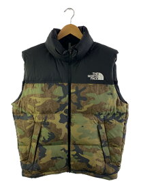 【中古】THE NORTH FACE◆ダウンベスト/XL/ナイロン/マルチカラー/ND92339【メンズウェア】