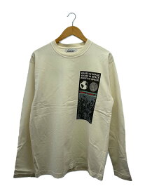 【中古】AMBUSH◆長袖Tシャツ/2/コットン/CRM/12111838【メンズウェア】
