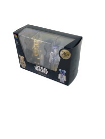【中古】Happyくじ/BE＠RBRIC/100％/36.C-3PO＆R2-D2 2体セット/未開封・//【ホビー】