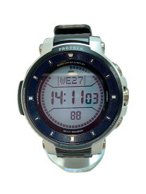 【中古】CASIO◆PROTREK Smart Outdoor Watch/デジタル/ラバー/BLK/BLK/WSD-F30【服飾雑貨他】