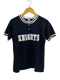 【中古】RUSSELL ATHLETIC◆80s/KNIGHTS/ナンバリング8/Tシャツ/--/ナイロン/BLK/プリント【メンズウェア】