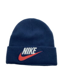 【中古】NIKE◆18AW/×SUPREME/BEANIE/ニットキャップ/FREE/アクリル/NVY/メンズ/AT0107-410//【服飾雑貨他】