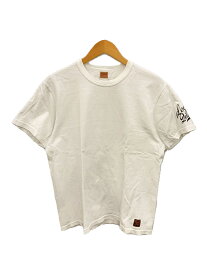 【中古】DELUXE(Deluxe Clothing)◆Tシャツ/L/コットン/WHT【メンズウェア】