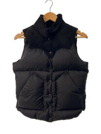 【中古】Rocky Mountain Featherbed◆ダウンベスト/--/ナイロン/BLK/450-432-81/ロッキーマウンテンフェザーベッド/ブラック/黒//【メンズウェア】