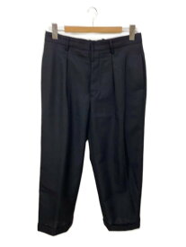 【中古】NICENESS◆Coulson/クロップススラックス/ボトム/L/ウール/NVY/NN-0703T11【メンズウェア】