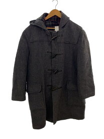 【中古】Gloverall◆80s/Duffle Coat/ダッフルコート/42/ウール/GRY/無地【メンズウェア】