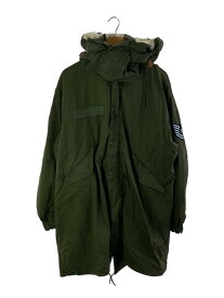 【中古】US.ARMY◆70s/M-65/フィッシュテールパーカ/モッズコート/M/コットン/GRN/無地/8415-782-3218【メンズウェア】