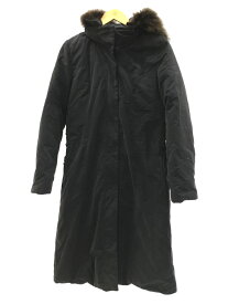 【中古】HUGO BOSS◆ダウンコート/--/--/BLK【レディースウェア】