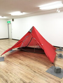 【中古】tent-Mark DESINGNS◆テント/1~2人用/RED/tent-Mark DESINGNS/テンマクデザイン/×CAMPANDA/【スポーツ】