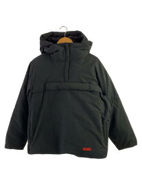 【中古】Supreme◆22SS/Hooded Down Pullover /ダウンジャケット/S/コットン/BLK【メンズウェア】