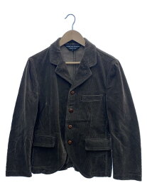 【中古】COMME des GARCONS HOMME PLUS◆04AW/ロストイングリッシュマン期/テーラードジャケット/S/コーデュロイ/ブラウン/PN-J018//【メンズウェア】