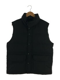 【中古】THE NORTH FACE◆65/35 SIERRA VEST_65/35シエラベスト/S/ポリエステル/BLK【メンズウェア】