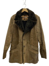 【中古】Pioneer Wear◆レザージャケット・ブルゾン/42/レザー/BRW//【メンズウェア】