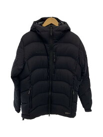 【中古】MAMMUT◆ダウンジャケット/L/ナイロン/BLK/1013-00700/Xeron IN Hooded JKT【メンズウェア】