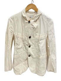 【中古】Engineered Garments◆ワークジャケット/XS/コットン/WHT【メンズウェア】