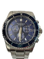 【中古】VICTORINOX◆腕時計/アナログ/ステンレス/SLV/SLV/241689【服飾雑貨他】