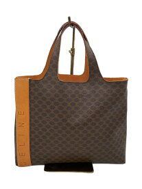 【中古】CELINE◆CELINE ハンドバッグ/PVC/BRW【バッグ】