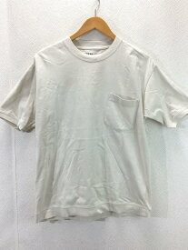 【中古】MHL.◆Tシャツ/M/コットン/BEG/596-9166518【メンズウェア】