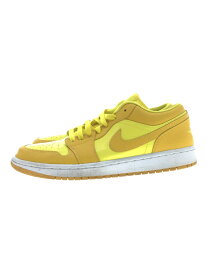 【中古】NIKE◆ローカットスニーカー/28cm/YLW/レザー/DC0774-700/AIR JORDAN 1 LOW YELLOW【シューズ】