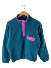 【中古】patagonia◆シンチラスナップT/S/ポリエステル/BLU/25580【メンズウェア】