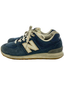 【中古】NEW BALANCE◆ニューバランス/ML574/23.5cm/BLU【シューズ】