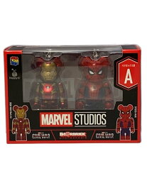 【中古】MARVEL◆A賞/ベアブリック/ペア/アイアンマン/スパイダーマン/フィギュア/コミック&アニメ【ホビー】