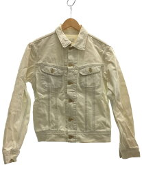 【中古】Martin Margiela◆ジャケット/48/デニム/WHT/30 K051【メンズウェア】