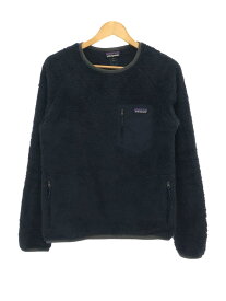 【中古】patagonia◆スウェット/XS/ポリエステル/ネイビー/25895FA19/19AW/Los Gatos Crew/フリース//【メンズウェア】