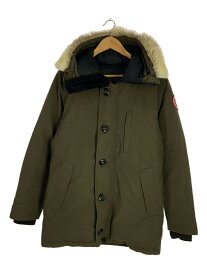 【中古】CANADA GOOSE◆ダウンジャケット/S/ポリエステル/KHK/68F8490【メンズウェア】