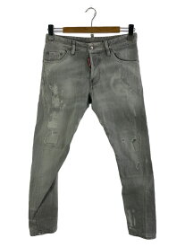 【中古】DSQUARED2◆18SS SEXY TWIST JEAN スキニーパンツ/44/デニム/GRY/S71LB0413【メンズウェア】