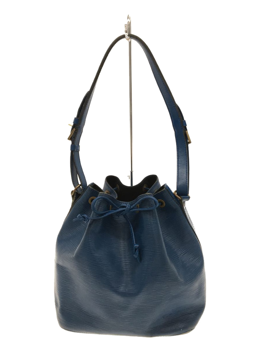 Japan Used Bag] Second Hand Louis Vuitton Petit Noe Epi  Blu/Leather/Blu/Plain B