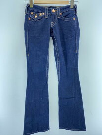 【中古】TRUE RELIGION◆デニムパンツ/ブーツカットパンツ/23/コットン/インディゴ【レディースウェア】