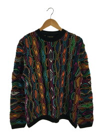 【中古】COOGI◆セーター(薄手)/S/ウール/マルチカラー【メンズウェア】