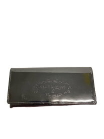 【中古】FRUTTI DI BOSCO◆2つ折り財布/エナメル/BLK/レディース【服飾雑貨他】