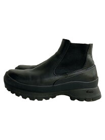 【中古】foot the coacher◆サイドゴアブーツ/--/BLK/レザー/2212014//【シューズ】