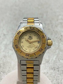 【中古】TAGHeuer◆クォーツ腕時計/デジタル/ステンレス/GLD/SLV/935.408【服飾雑貨他】