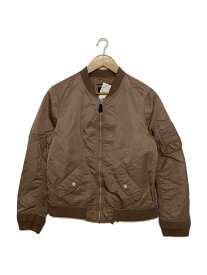 【中古】ALPHA INDUSTRIES◆アルファインダストリーズ/TA7052-261/ジャケット/M/ポリエステル/ピンク/無地【レディースウェア】