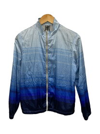 【中古】LANVIN◆ランバン/ナイロンジャケット/40/ナイロン/ブルー【レディースウェア】