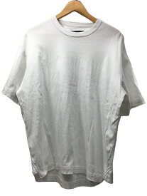 【中古】LANVIN◆Tシャツ/50/コットン/WHT【メンズウェア】