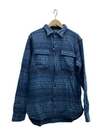 【中古】RRL◆長袖シャツ/L/コットン/IDG【メンズウェア】