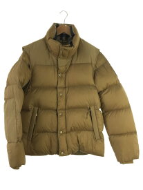 【中古】BURBERRY◆ダウンジャケット/XS/ポリエステル/BEG/1759-262【メンズウェア】