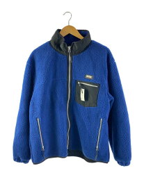 【中古】MYne MIHARA YASUHIRO◆Boa Fleece Blouson ビッグシルエット/M/ブルー/G03BL202【メンズウェア】