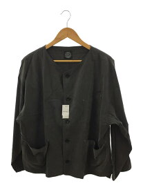 【中古】Porter Classic◆2018SS TENCEL CARDIGAN(テンセルカーディガン)/3/GRY【メンズウェア】