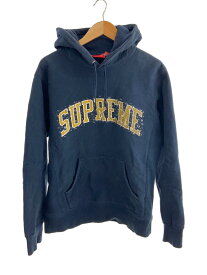 【中古】Supreme◆パーカー/M/コットン/ネイビー/プリント/Water Arc Hooded sweatshirt【メンズウェア】