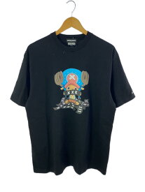 【中古】GOD SELECTION XXX◆Tシャツ/XL/コットン/BLK/ONE PIECE/チョッパー【メンズウェア】